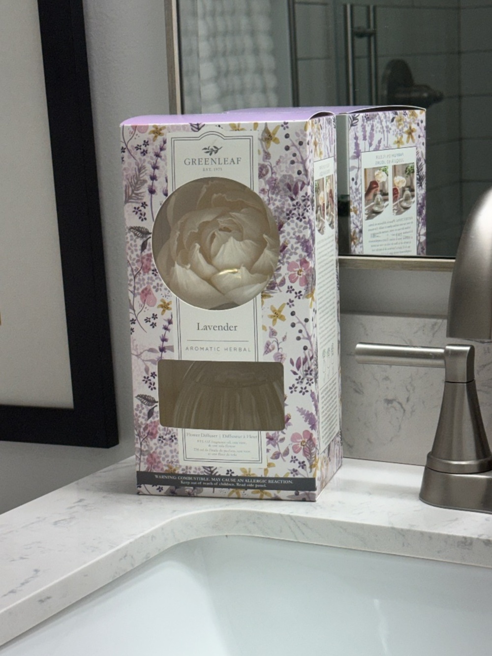 Greenleaf Flower diffuser, Lavender scent